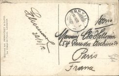 VINTAGE POSTCARD Glion Montreux And Vevey