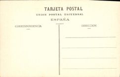 CPA Fuenterrabia Calle Mayor Cafe Restaurant Garcia 