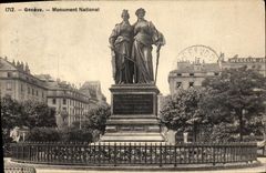 CPA Geneve Monument National