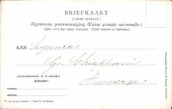 VINTAGE POSTCARD Switzerland Folklore Costume