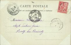 POSTAL Constantina de la VENDIMIA el camino De LaCorniche