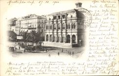 La POSTAL Argel de la VENDIMIA pone el teatro de Bresson