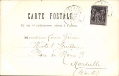 La POSTAL Argel de la VENDIMIA pone el teatro de Bresson