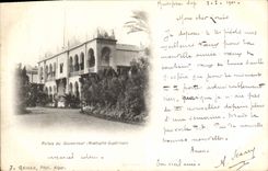 Paladar de Argel de la POSTAL de la VENDIMIA de Gouveneur Mustafá más arriba