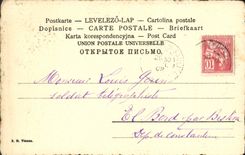 VINTAGE POSTCARD Fantaise Flowers