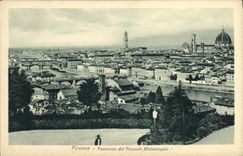 POSTAL Firenze Panoram Dal Piazzale Michelangelo de la VENDIMIA