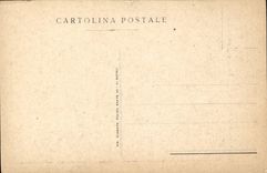 VINTAGE POSTCARD Venerafissimo Crocifisso Beyond PRIMA Meta Of Secolo Dinanzi AD Esso