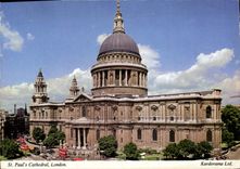 POSTAL MODERNA catedral de St Paul S Londres