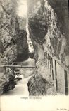 VINTAGE POSTCARD Falls Of Areuse