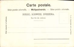 VINTAGE POSTCARD Falls Of Areuse