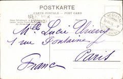 VINTAGE POSTCARD Climbing Of Glacier Gletscherbesteigung Alpinism