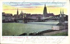 CPA Gruss Aus Frankfurt a M