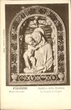 CPA Firenze Andrea Della Robbia La Vergine col Figlio 