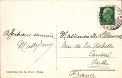 Panorama de Borromeo de la POSTAL de la VENDIMIA tensionado
