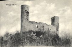 VINTAGE POSTCARD Burgandlau