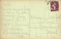 CPA Mont Saint Michel Vue Generale Prise De La Digue Automobile 