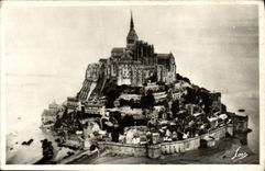 CPA Mont Saint Michel Vue Panoramique Cote Sud Est