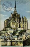 CPA Mont Saint Michel Vue Generale 