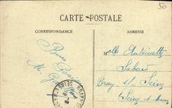 VINTAGE POSTCARD Emerald Dimension Emerald Coast Mont Saint Michel Botrel East coast