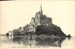 CPA Mont Saint Michel Cote Du Nord Est Peche Pecheurs 