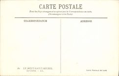 CPA Mont Saint Michel Le Cloitre