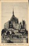 CPA Le Mont St Michel Cote sud Est