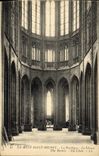 CPA Le Mont Saint Michel La Basilique Le Choeur