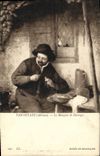 VINTAGE POSTCARD Van Ostade the Herring Museum Eater Of Brussels