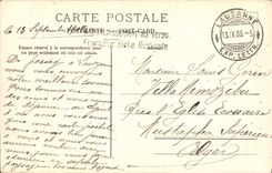 VINTAGE POSTCARD Swiss Lausanne Village