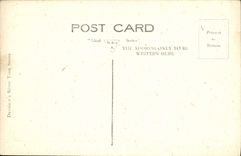 Registro de Lomond de la puesta del sol de la POSTAL de la VENDIMIA