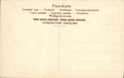 VINTAGE POSTCARD Riding Pope