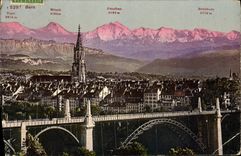 VINTAGE POSTCARD Bern
