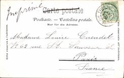 CPA Clarens Et Les Rochers De Naye 