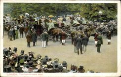 CPA London The Four In Hand Meet Chevaux 