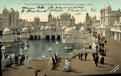 CPA Court Of Honour Franco British Exhibition London 1908