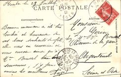 Paladar de Argel de la POSTAL de la VENDIMIA del verano