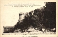 VINTAGE POSTCARD Mont Saint Michel Walls