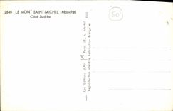 CPA Le Mont Saint Michel Cote Sud Est
