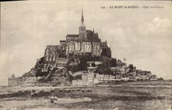 CPA Le Mont St Michel Cote Sud Ouest