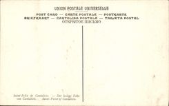 VINTAGE POSTCARD Murillo San Felix De Cantalicio Museo Provincial De Sevilla