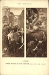 VINTAGE POSTCARD Bruges Holy Hospital Jean Memling Marriage mystical of Sainte Catherine