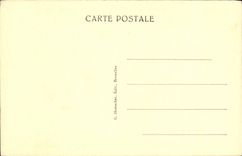 VINTAGE POSTCARD Museum Of Brussels Rubens the Martyrdom Of St Lievin