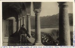 VINTAGE POSTCARD Locarno Madonna Del Sasso