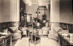 Sala de estar de Helvecia Florencia del hotel de la POSTAL de la VENDIMIA de la lectura