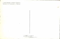 MODERN CARD Alphutte Im Berner Oberland Sennerel MIT