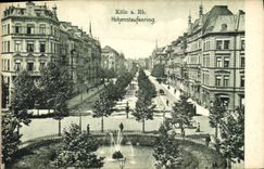 La POSTAL Koln de la VENDIMIA tiene derecho Hohenstaufenring