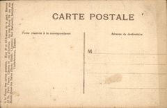 POSTAL Sercas de la VENDIMIA en la manera de Mont Blanc