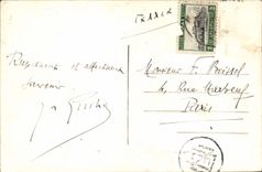 VINTAGE POSTCARD Athens Propylees Of the Acropolis