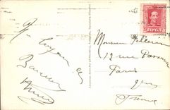 VINTAGE POSTCARD Barcelona Gran Via Layetana