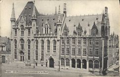 CPA Brugee Le Gouvernement Provincial Et La Poste